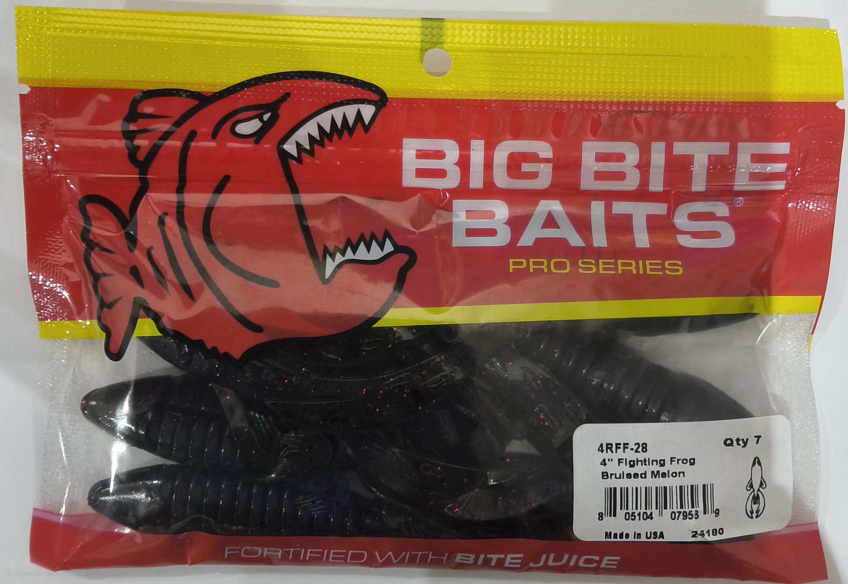 Isca Big Bite Baits Fighting Frog 4''